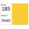 CARTULINA IRIS 50X65 185G AM.CANARIO 25H.