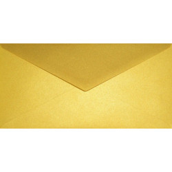 SOBRE GRANEL AMERICANO 110*220 METALIZADO ORO 120G PTE 100U