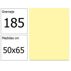 CARTULINA IRIS 50X65 185G GUALDA 25H.
