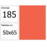 CARTULINA IRIS 50X65 185G MANDARINA 25HJ