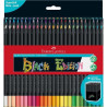 LAPIZ FABER-CASTEL BLACK EDITION 50 COLORES ESTUCHE CARTON 116450