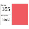 CARTULINA IRIS 50X65 185G CORAL 25H.