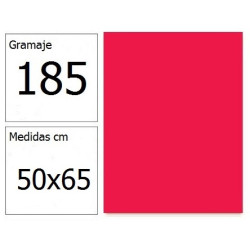 CARTULINA IRIS 50X65 185G TOMATE 25H.