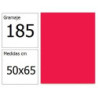 CARTULINA IRIS 50X65 185G TOMATE 25H.