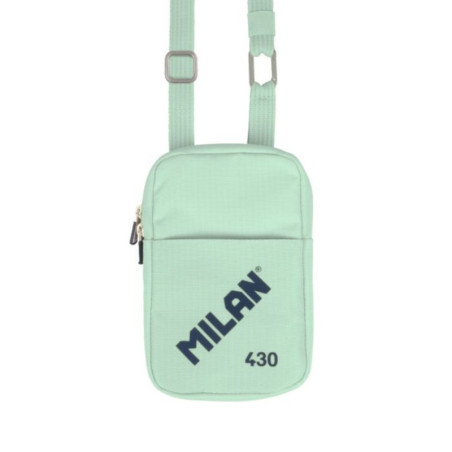 BOLSO PEQUEÑO BANDOLERA MILAN 430 SINCE 1918 VERDE 62103SNCGR