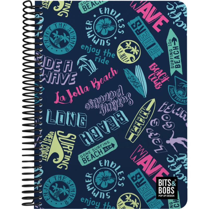 CUADERNO CUARTO TAPA PP B&B BEACH 1/4 16512220 GRAFOPLAS25 1U