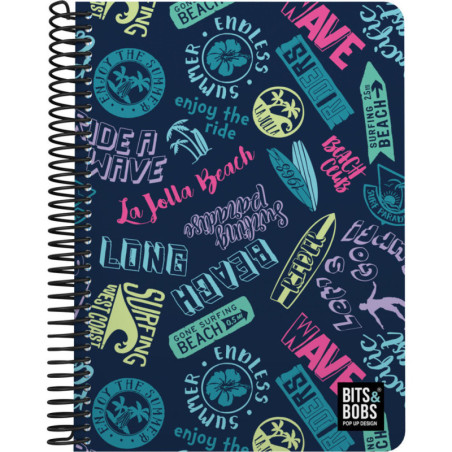 CUADERNO CUARTO TAPA PP B&B BEACH 1/4 16512220 GRAFOPLAS25 1U
