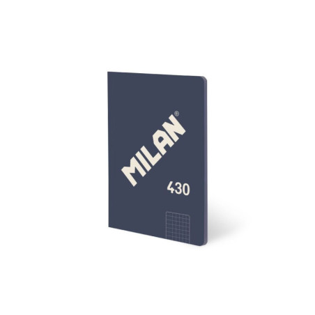 LIBRETA A5 MILAN ENCOLADA 48H CUADRO 5*5 95G 430 SINCE 1918 AZUL 57253G48B UNIDAD