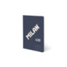 LIBRETA A5 MILAN ENCOLADA 48H CUADRO 5*5 95G 430 SINCE 1918 AZUL 57253G48B UNIDAD