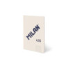LIBRETA A5 MILAN ENCOLADA 48H CUADRO 5*5 95G 430 SINCE 1918 BEIGE 57253G48BG UNIDAD