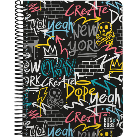 BB4.PP. CUADERNO CUARTO TAPA PP B&B WALL 1/4 GRAFOPLAS24 16512488 (MIN 1U)