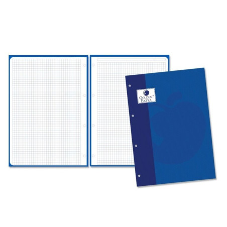 RECAMBIO GOLDEN SCHOOL EUROPEAN A-4  80H 5*5 AZUL POESSA 323829