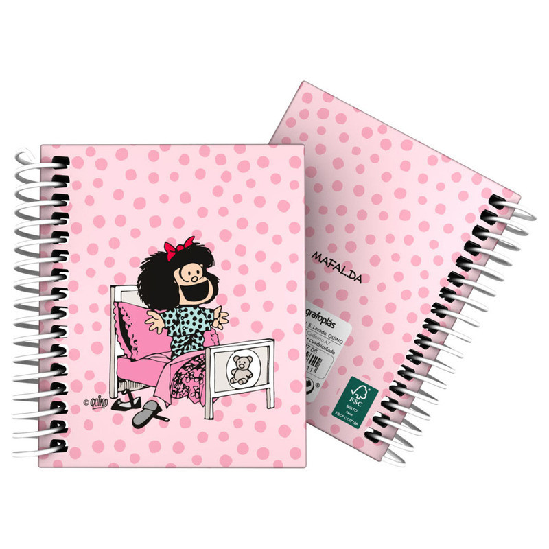 MA4.FORRADO. CUADERNO TAPA DURA A7 5X5MM MORNING A7 GRAFOPLAS24 16532706 (MIN 1U)