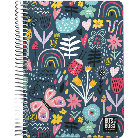 BB4.PP. CUADERNO CUARTO TAPA PP B&B BOTANIC A5 GRAFOPLAS24 16512496 (MIN 1U)