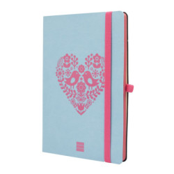 CUADERNO FINOCAM A4 TAPA FLEXIBLE A-5 DESIGN LISO LOVE 8053103