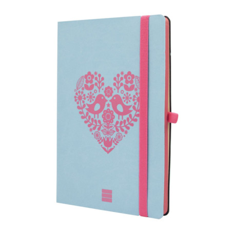 CUADERNO FINOCAM A4 TAPA FLEXIBLE A-5 DESIGN LISO LOVE 8053103