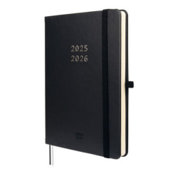 AGENDA ESCOLAR FINOCAM25 18M.MINIMAL M5 SVH25-26 NEGRO INTL+ M5 - 140X190 MM 636110326