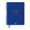 AGENDA ESCOLAR FINOCAM25 16M TEMPUS 1/4 SVV 25-26 AZUL+ 4º - 155X217 MM 626600426