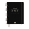 AGENDA ESCOLAR FINOCAM25 16M TEMPUS 1/4 SVV 25-26 NEGRO+ 4º - 155X217 MM 626600126