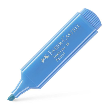 MARCD.FLUOR FABER-CASTELL TEXTLINER 1546 PASTEL AZUL ULTRAMAR 68 C/10U