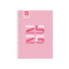 AGENDA ESCOLAR FINOCAM25 COOL 1/8 SVH 25-26 ROSA+ 8º - 120X164 MM 645000426
