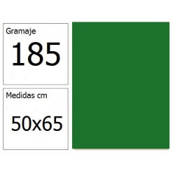 CARTULINA IRIS 50X65 185G VD.BILLAR 25H.