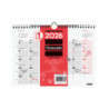 CALENDARIO PARED ESCRIBIR S 2026+ FINOCAM26 780160026 210 X 5 X 160 MM