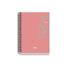 AGENDA ESCOLAR DOHE25 25/26 BASIC SYSTEM TE A-5 DP ROSA 52061