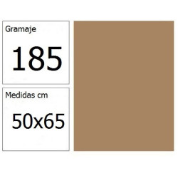 CARTULINA IRIS 50X65 185G CUERO 25H.