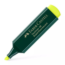 MARCD.FLUOR FABER-CASTELL TEXTLINER 48 AMARILLO C/10U