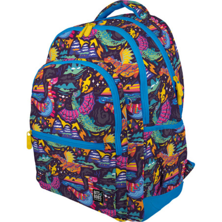 MOCHILA TRIPLE C/BASE GOMA GRAFOPLAS23 B&B DRAGONS 37500716