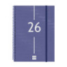 AGENDA YEAR E10 SVV 2026 AZUL+ FINOCAM26 742031026 162 X 14 X 212 MM