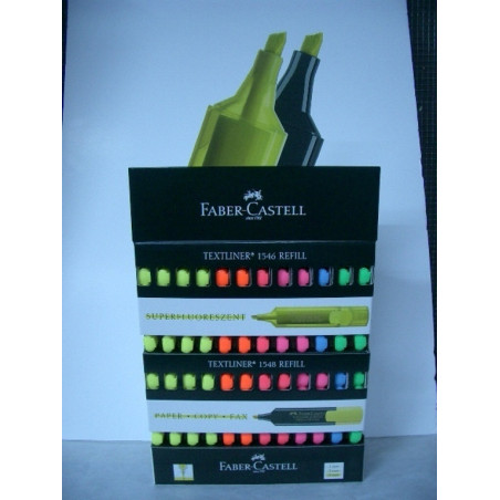 MARCD.FLUOR FABER-CASTELL TEXTLINER 48 EXPOSITOR SOBREMESA 120U