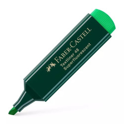 MARCD.FLUOR FABER-CASTELL TEXTLINER 48 VERDE C/10U