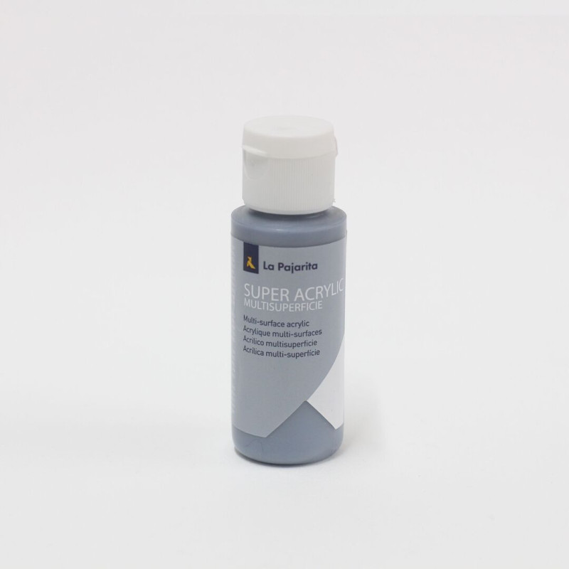 PAJARITA SUPER ACRYLIC A-33 GRIS AZULADO LA PAJARITA 180676 60 ML UNIDAD