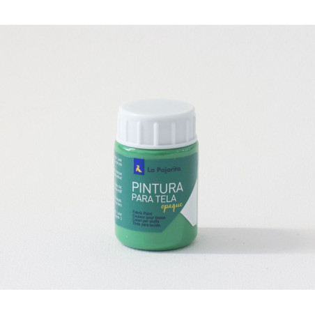TELA OPACA TO-14 VERDE ESMERALDA LA PAJARITA 206922 35 ML UNIDAD