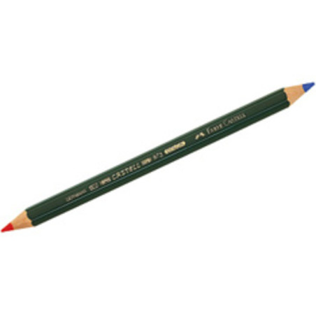 LAPIZ FABER-CASTELL BICOLOR GRUESO DOCENA