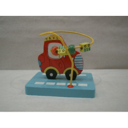 JUEGO WG LABERINTO COCHE MADERA 5604 ^