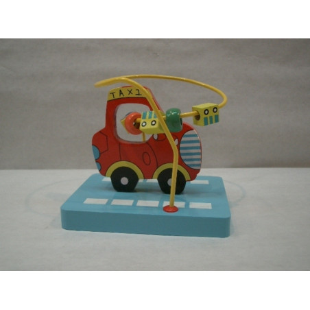 JUEGO WG LABERINTO COCHE MADERA 5604 ^