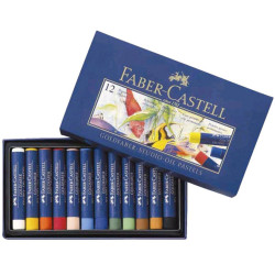 CERAS FABER-CASTELL AL PASTEL 12 COLORES 127012