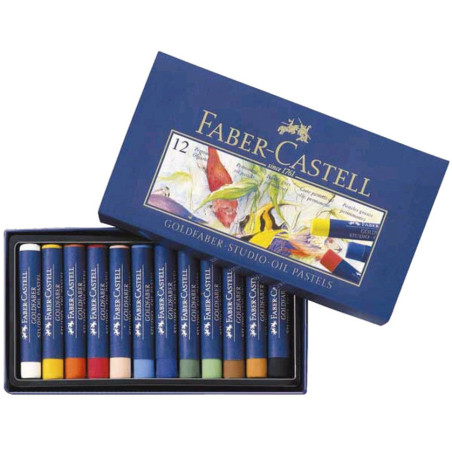 CERAS FABER-CASTELL AL PASTEL 12 COLORES 127012