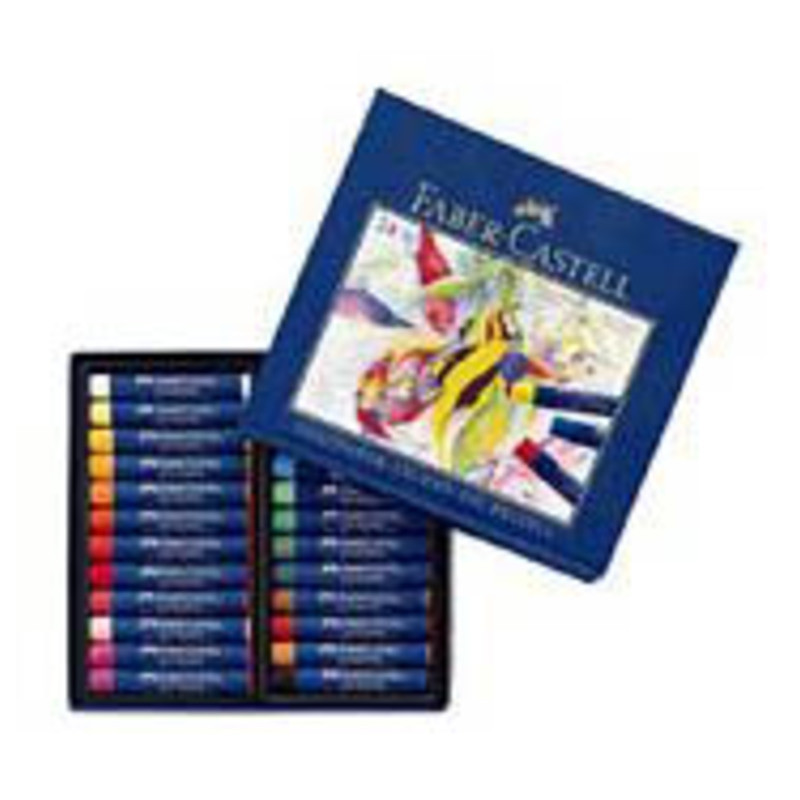 CERAS FABER-CASTELL AL PASTEL 24 COLORES 127024