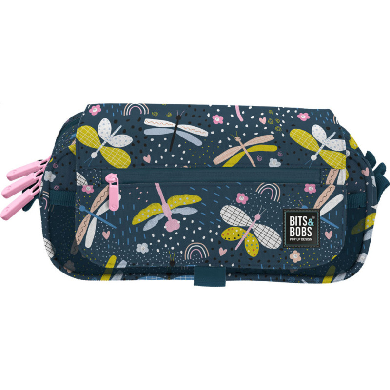 PORTATODO TRIPLE CON SOLAPA B&B DRAGON FLY 37547501 GRAFOPLAS25 1U