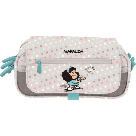 PORTATODO TRIPLE CON SOLAPA MAFALDA BIRD 37547519 GRAFOPLAS25 1U