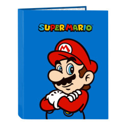 CARPETA FOLIO 4 ANI.MIXTAS SUPER MARIO "PLAY" 512371067 SAFTA24