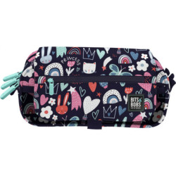 PORTATODO TRIPLE CON SOLAPA B&B PRINCESS 37547508 GRAFOPLAS25 1U