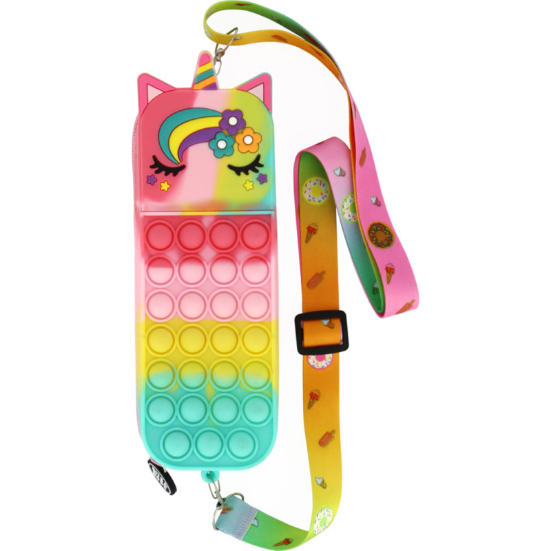 PORTATODO SILICONA BUBBLES UNICORNIO 2 37760101 GRAFOPLAS25 1U