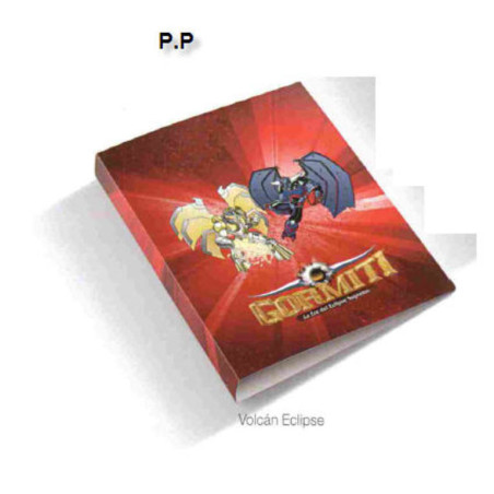 CARPEBLOC DEC 4A FL MR 11 GORMITI VOLCAN ECLIPSE PP 14304 ^