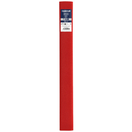 PAPEL CREPE 0,50X2,50M 60% ROJO VIVO CANSON