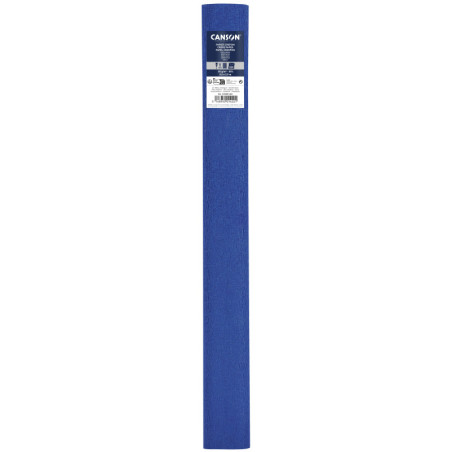 PAPEL CREPE 0,50X2,50M 60% AZUL EXOTICO CANSON